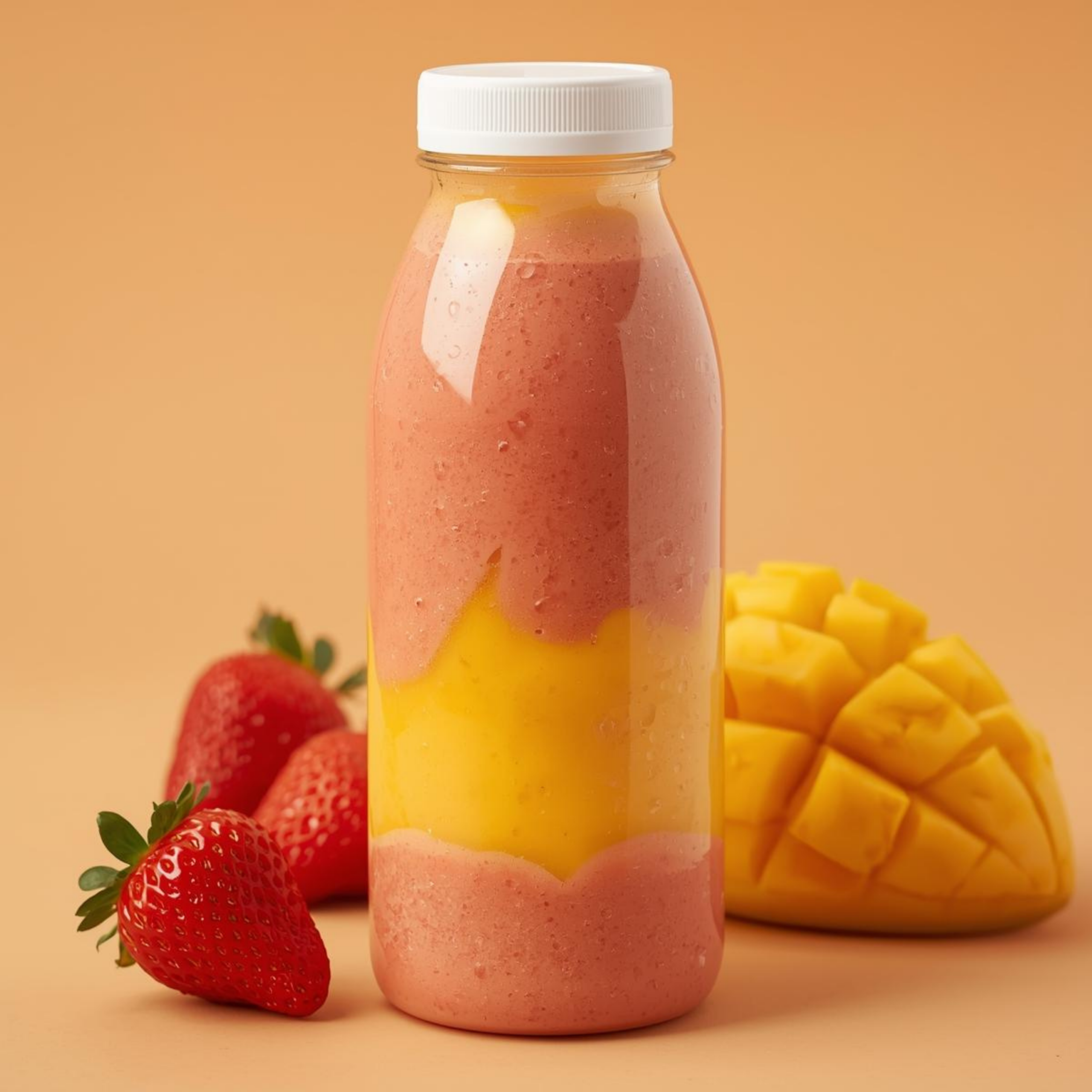 Smoothie Mango - aardbei