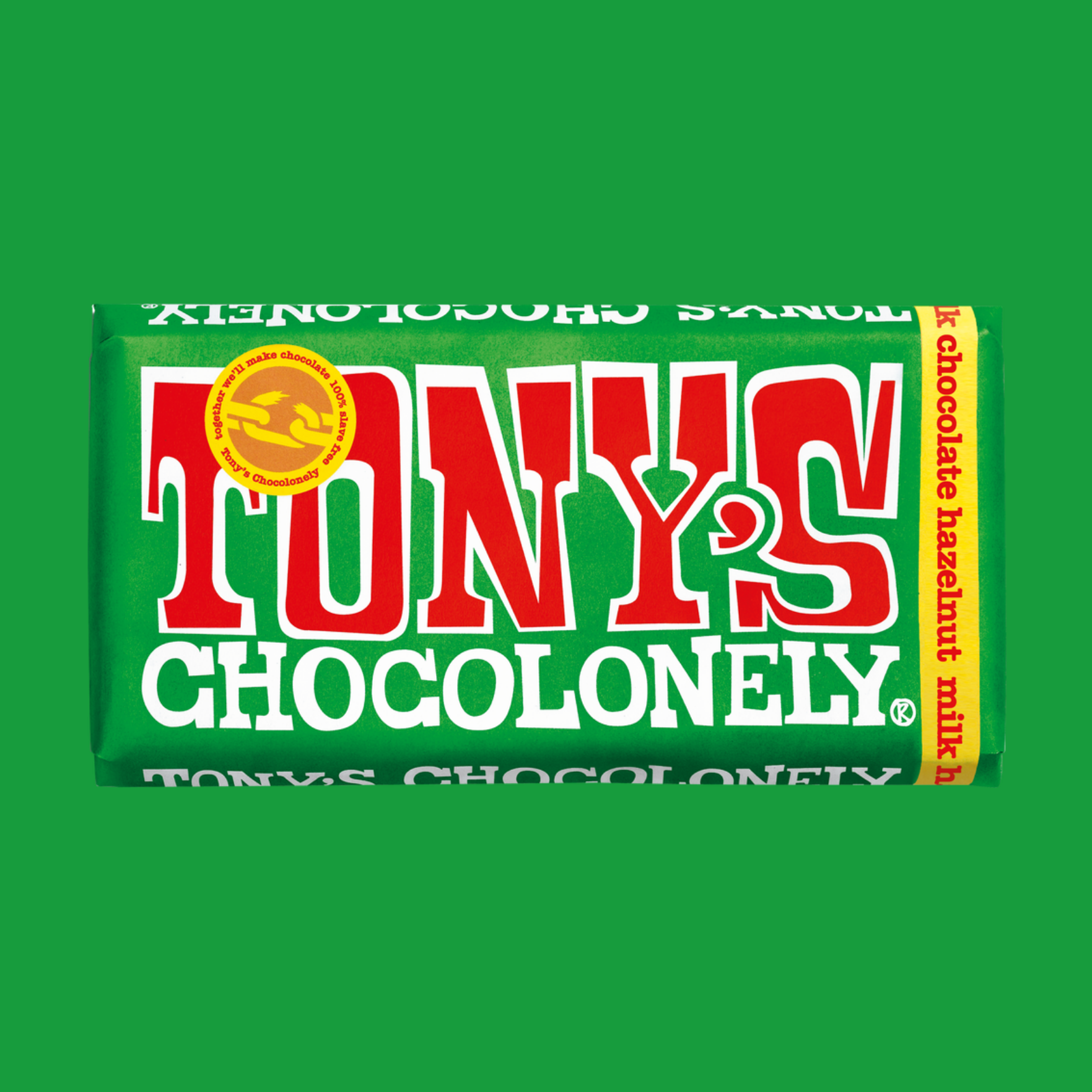 Tony's Chocolonely Hazelnoot 180 gram
